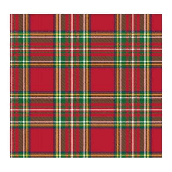 Gift Wrapping Paper 30 Inch X 10 Feet Plaid Pattern for Christmas Valentine's Day Birthday Holiday Party Decor