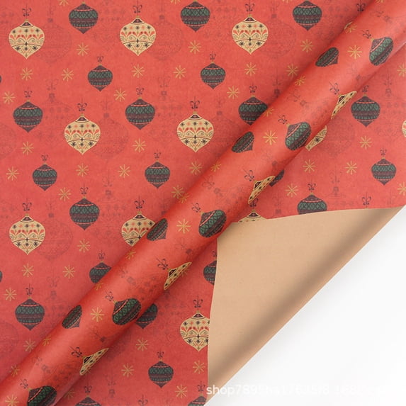 Gift Wrapping Paper,Christmas Wrapping Paper Christmas Gifts Christmas Wrapping Paper 20''*27.5'' Santa Merry Christmas Lettering Snowflakes Plaid