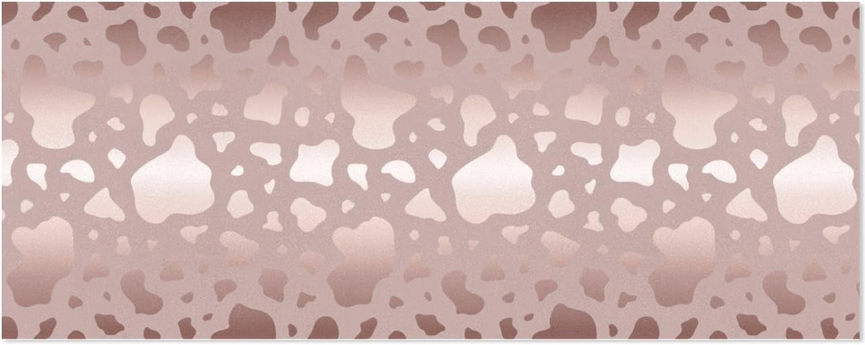 Gift Wrapping Paper Rose Gold Cow Print Wrapping Paper Rolls 58 X 22.5