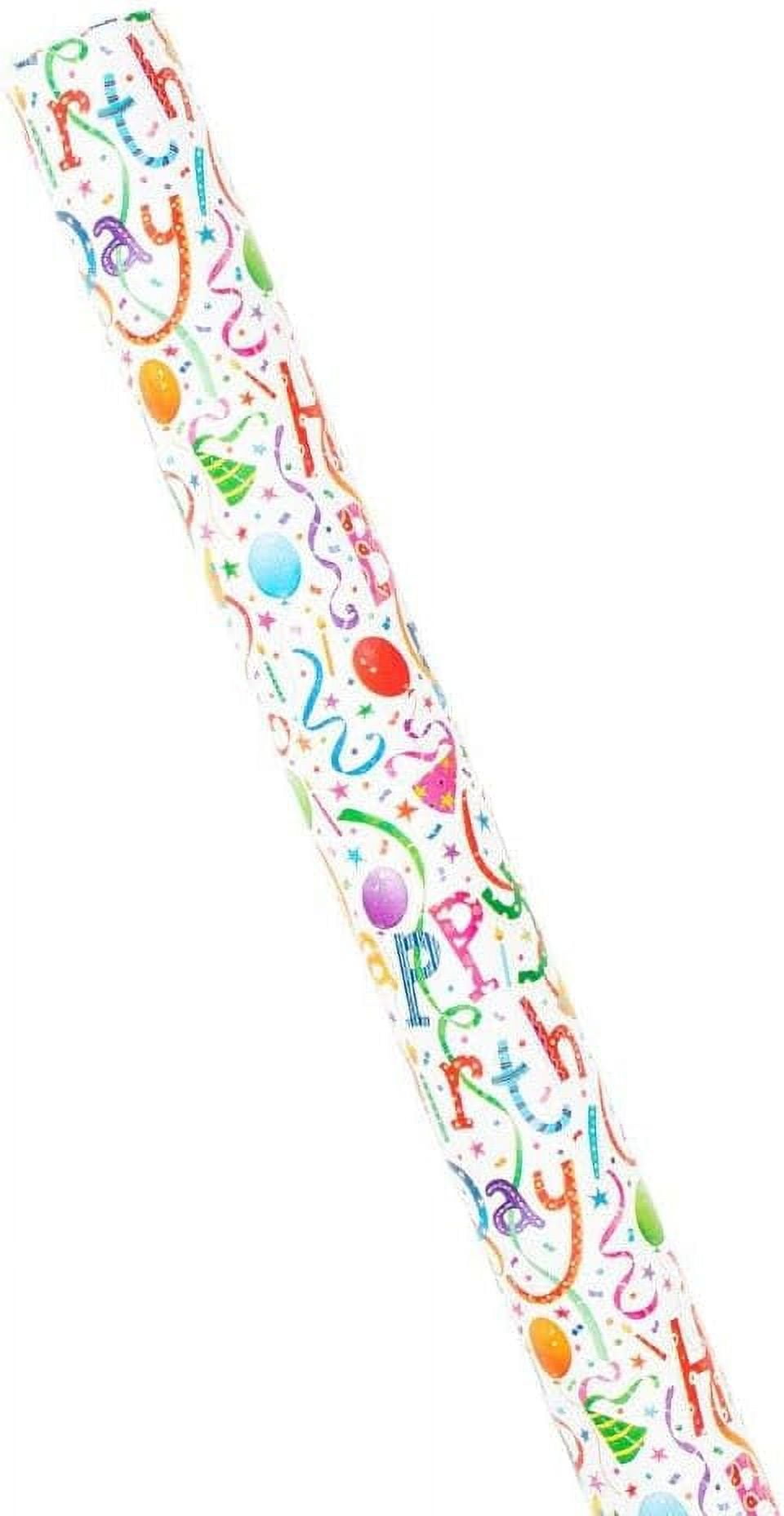 Gift Wrapping Paper, Two 30 in. x 8 ft. Rolls