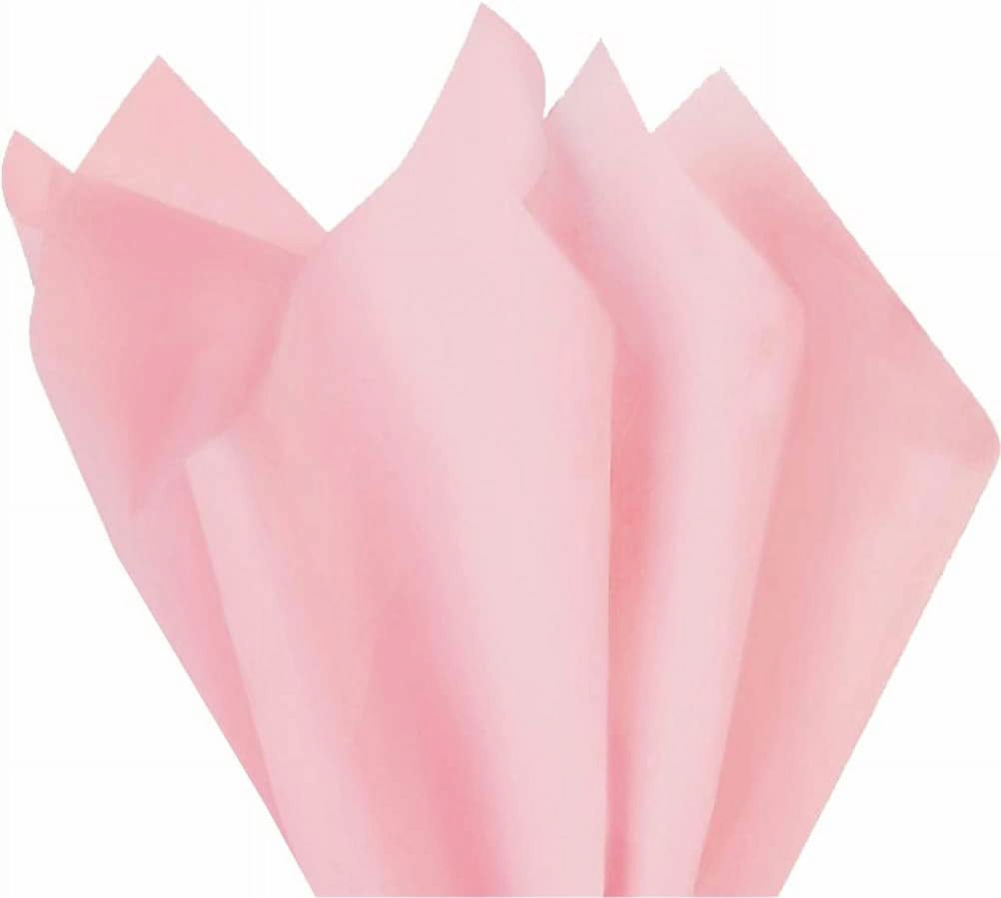 Gift Wrapping Tissue Paper Pink Color 20 Inches x 26 Inches 60