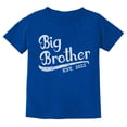 thumbnail image 1 of Gift for Big Brother 2022 Siblings Boys Youth Kids T-Shirt X-Large Blue, 1 of 6