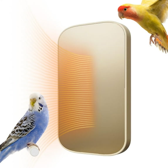 Gift for Birds, Cage Heater Heat Lamp For Birds Heating Even Heat Source Safe Cage Heating For Budgies Canaries With Temperature Control