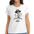 thumbnail image 1 of Gift for Camping Lovers: Fun Vintage Womens Tee, 1 of 3