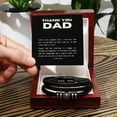 thumbnail image 1 of Gift for Dad | Love You Forever Bracelet | Incredible jewelry | positive message | Heartfelt message for Dad, 1 of 2