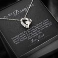 thumbnail image 1 of Gift for Daughter from Dad, Father Daughter Necklace for Women, Adults Size, 1 of 3