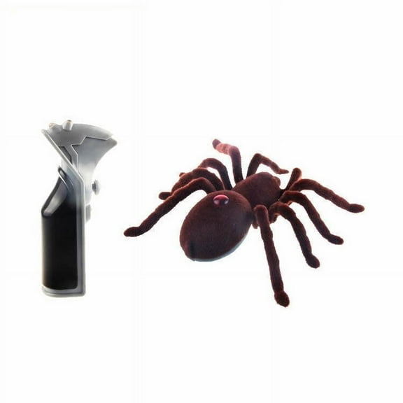 Gift for Family Cats Dogs Remote Control Spider for Prank Or Trick Gags & Practical Surprise Joke Toys Halloween April Fools' Day