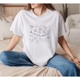 thumbnail image 1 of Gift for Godmother from Goddaughter Heartfelt Graphic Unisex T-Shirt, for men & women, up to size 5XL, 1 of 2