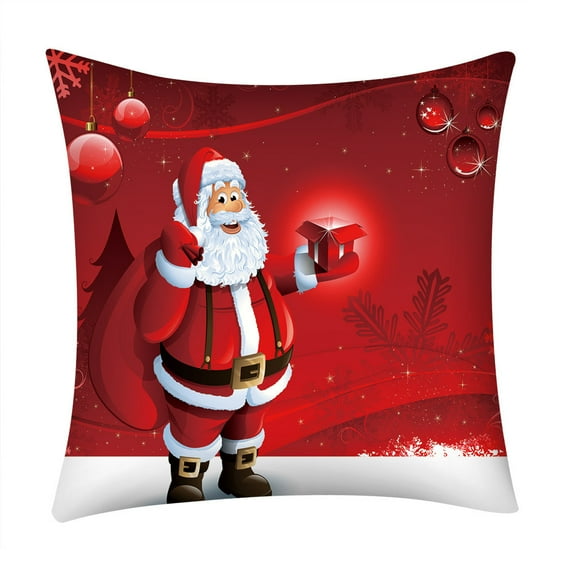 Gift for Him Matoen Christmas Throw Pillow Covers Xmas Christmas Pillow Cases for Couch Sofa Decorations 18x18 Inch