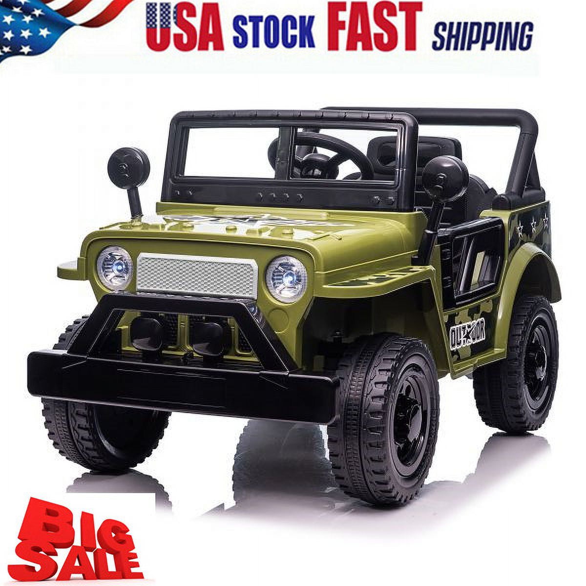 Gift for Kids! Customized 12V Kids Ride On Truck Car, Power Wheels with