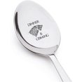 thumbnail image 1 of Gift for Men / Chirstmas / Birthday Gift for Son Husband Brother - Dinner is Coming Engraved Spoon Gift Men Women, 1 of 5