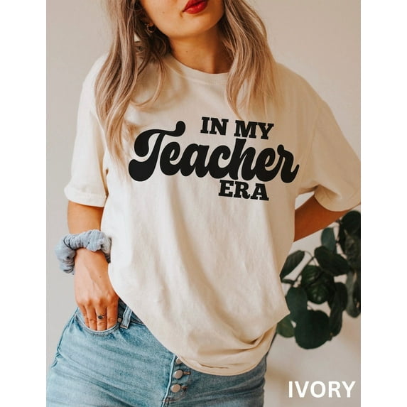 Gift for Teacher, Funny Teacher Shirt, In My Teacher Era, Teacher Shirt, Retro Concert Tee, Funny Teacher Tee