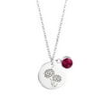 thumbnail image 1 of Gift for Woman, Wife, Mom, or Girlfriend This Valentine's Day: Crystal Heart Necklace, 1 of 2