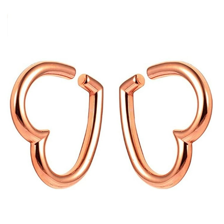 Rose gold ear on sale gauges