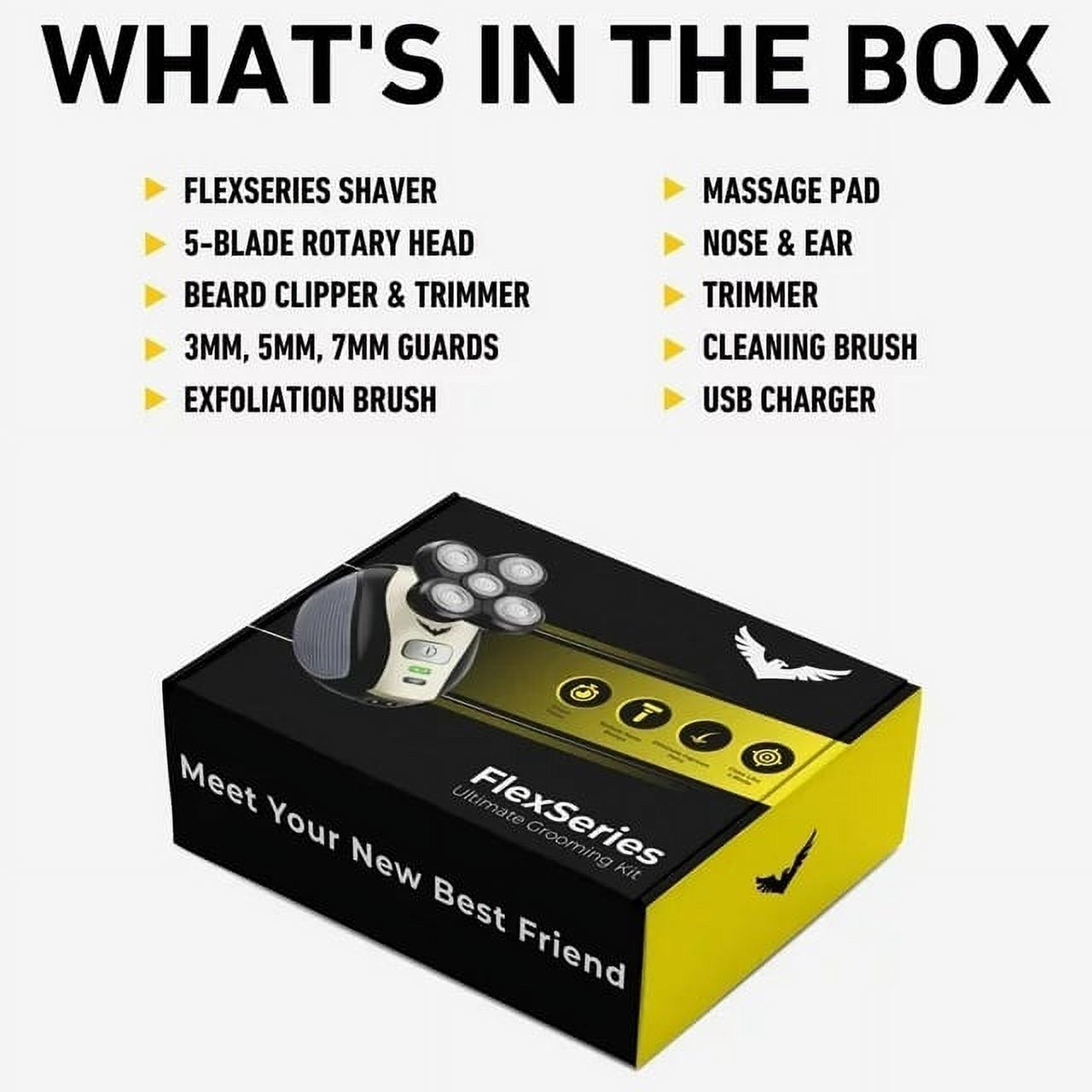 Gift set (Hair shaver + Shaving Oil) of The Freedom Grooming FlexSeries