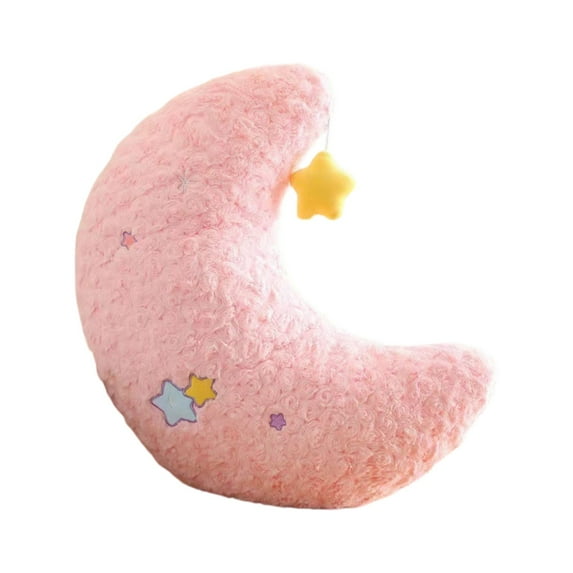 Gift toys Premium Plush Material With Eco-Friendly Pp Cotton Filling, Ideal For Christmas Holidays And Birthday Parties As A Perfect Gift, Moon-Shaped Soft Stuffed Doll With Cute Star