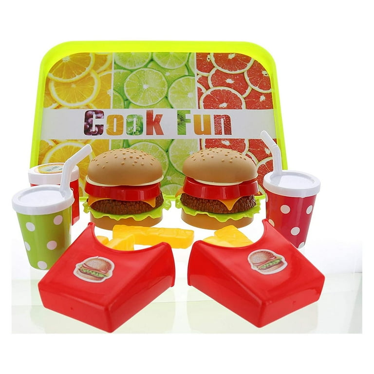 CB KEY CLIPS - 4IN FOODIES-FRENCH FRY, HOT DOG, PIZZA, HAMBURGER - Fiesta  Toy