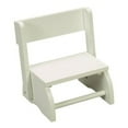 thumbnail image 1 of GiftMark Small Childrens Flip Stool White, 1 of 1