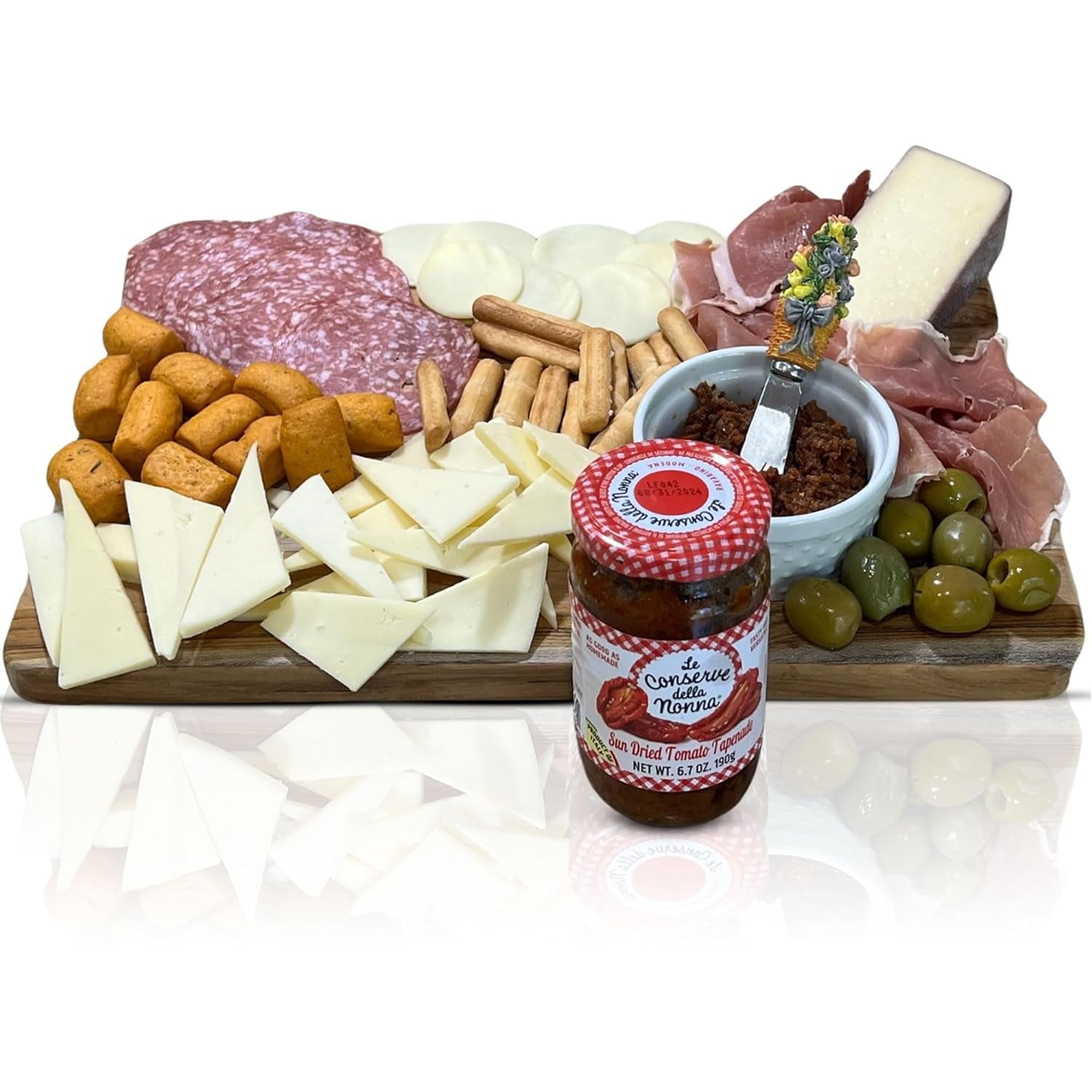 GiftWorld Imported Italian Meat and Cheese Gift Basket Delicious