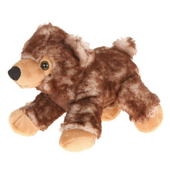 Giftable World A00044 7 in. Plush Bear - Brown