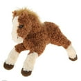 thumbnail image 1 of Giftable World A09003 11 in. Plush Horse - Dark Brown, 1 of 1