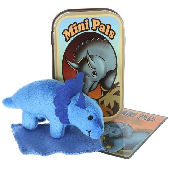 Giftable World Mini Pals Triceratops Tin