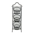 thumbnail image 1 of Giftburg MLGY17004 3-Tier Floor Stand Bushel Basket, 1 of 7