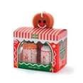 thumbnail image 1 of Giftcraft 342620 Sweet Shoppe Shower Gel & Body Lotion with Gingerbread Man Mesh Bath Gift Set, 1 of 1