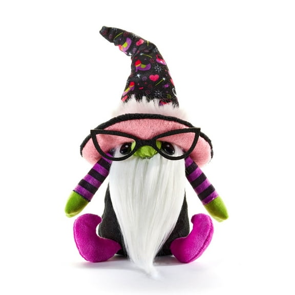 Giftcraft 474540 9" Witch Gnome Plush - Elvira