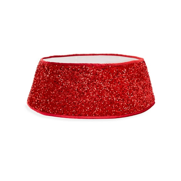 Giftcraft Sequin Tree Collar Red