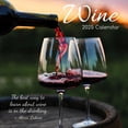 thumbnail image 1 of Gifted Stationery Co, Wine 2025 Wall Calendar, 1 of 4