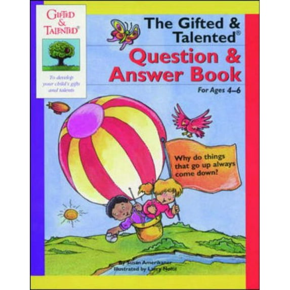 Pre-Owned Gifted & Talented: The Gifted & Talented Question & Answer Book for Ages 4-6 (Paperback)