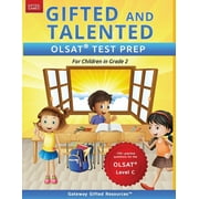 Gifted and Talented OLSAT Test Prep Grade 2 Gifted Test Prep Book for the OLSAT Level C; Workbook for Children in Grade, Paperback