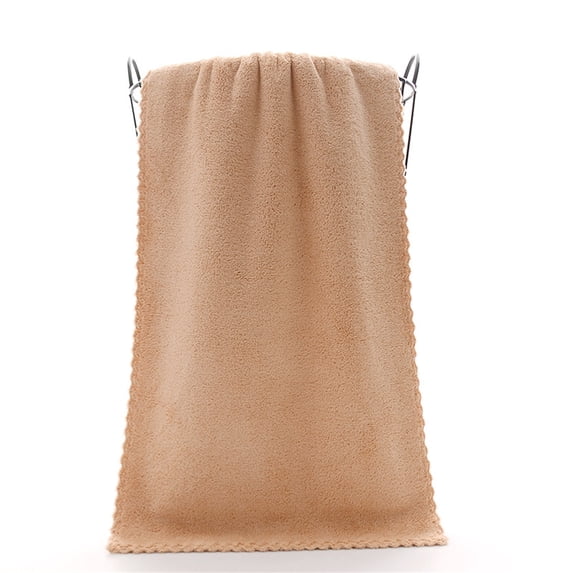 Giftesty 29.53x13.78" Cotton Bath & Beach Towel, Soft Highly Absorbent Quick Dry Bathroom Towel for Shower Spa Gym Hotel
