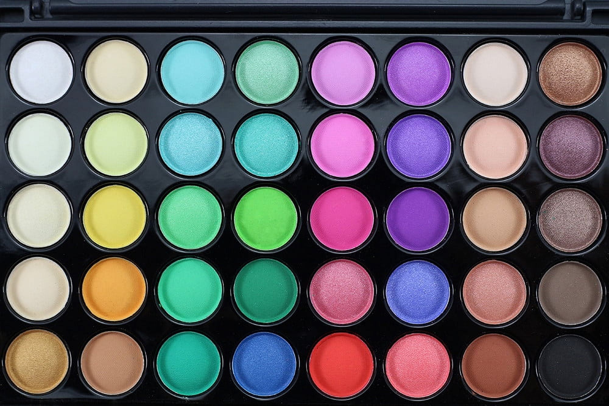 Simple Colorful Makeup Giftesty 40 Colors Matte Eyeshadow Palette, Waterproof Long-lasting ...