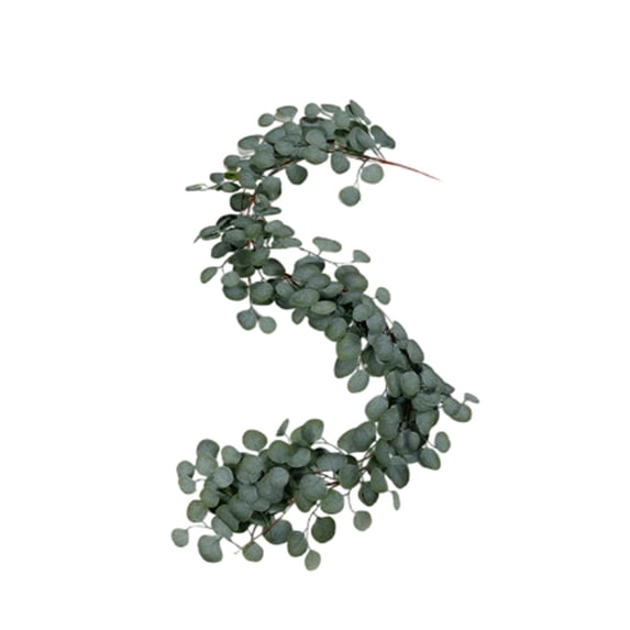 Giftesty 6.23FT Encrypted Artificial Christmas Vine Garland with Dense Leaves, Room Home Wall Decor for Fireplace Handrail Holiday Decoration