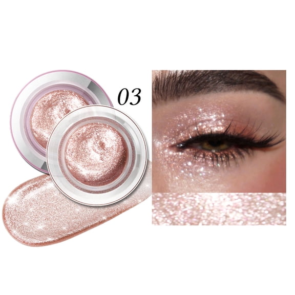 Giftesty 7-Shade Liquid Glitter Eyeshadow,Waterproof Long-Lasting Wrinkle Proof,Shimmery Highligh Eye Makeup for Daily,Party and Stage Looks