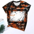 thumbnail image 1 of Giftesty Blouses for Women Dressy Casual Women's Casual Retro Style Casual Printed Short Sleeve Blouse V-Sleeve Blouse/Shirt, 1 of 4