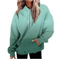 thumbnail image 1 of Giftesty Hoodies for Women Plus Size Gradient Printed Loose Comfy Trendy Pullover Hooded Sweatshirts with Pockets Long Sleeve in Fall and Winter Fashion, 1 of 4