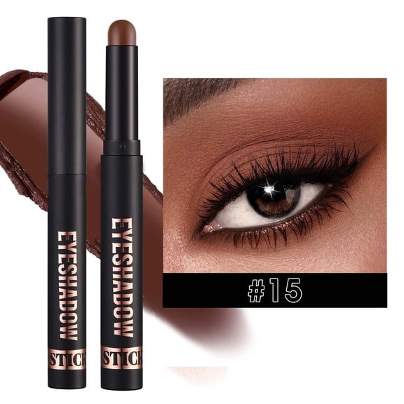 Giftesty Long Lasting Cream Matte Eyeshadow Stick Waterproof & Crease-Proof Smooth Texture Easy Blending for Natural Eye Looks 2g