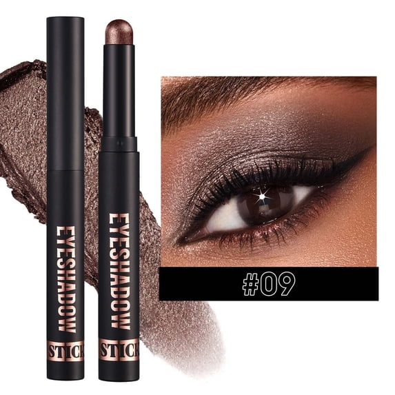 Giftesty Long Lasting Cream Matte Eyeshadow Stick Waterproof & Crease-Proof Smooth Texture Easy Blending for Natural Eye Looks 2g