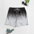 thumbnail image 1 of Giftesty Men Swimwear Clearance,Gradient Swimming Trunks Men's Adult Boxer Shorts Swimming Casual Beach Pants, 1 of 3
