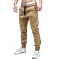 thumbnail image 1 of Giftesty Mens Cargo Pants Clearance Men Sweatpants Casual Elastic Joggings Sport Solid Baggy Pockets Trousers, 1 of 7