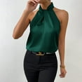 thumbnail image 1 of Giftesty Tank Tops for Women Fashion Women's Summer Solid Button Sleeveless Casual Tank Blouse, 1 of 7