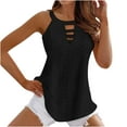 thumbnail image 1 of Giftesty Tank Tops for Women Women's Round Neck Tank Tops Sleeveless Loose Solid Color Tunic Summer Blouse, 1 of 5