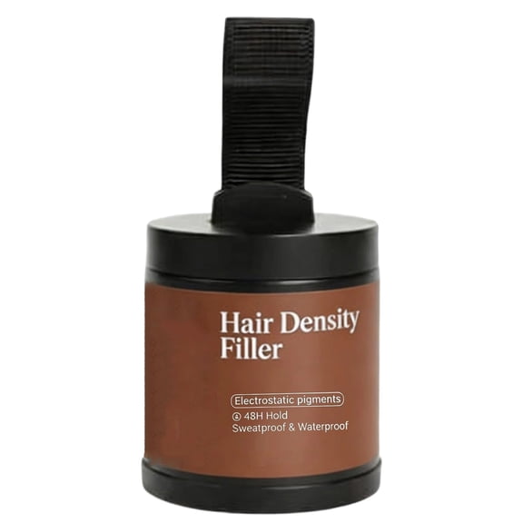 Giftesty Unisex Brown Hair Powder, Water & Sweat Resistant, Natural Adds Texture & Volume,Strong Hold for Hair Styling Touch-Ups