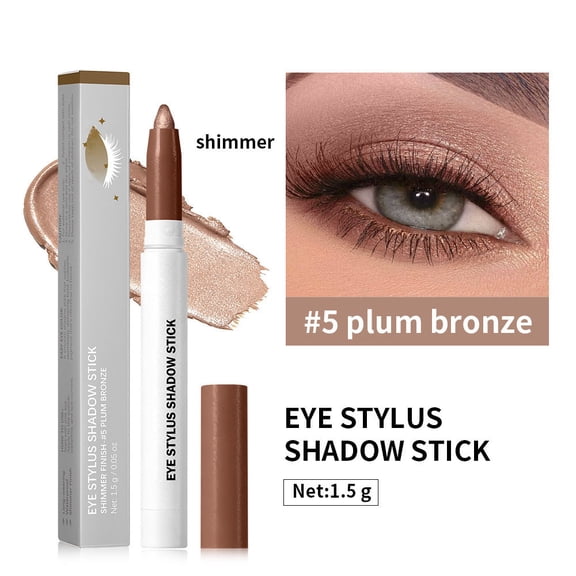 Giftesty Waterproof Long-lasting Matte Cream Eyeshadow Stick, Smooth Texture Crease-proof Easy Application, Smudge-proof Eye Makeup Pen for Daily Use