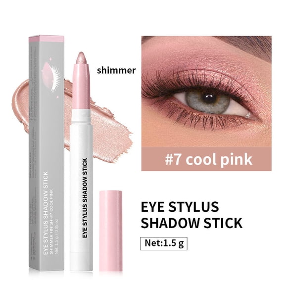 Giftesty Waterproof Long-lasting Matte Cream Eyeshadow Stick, Smooth Texture Crease-proof Easy Application, Smudge-proof Eye Makeup Pen for Daily Use