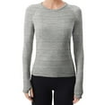 thumbnail image 1 of Giftesty Women's Breathable Seamless Long Sleeve Top, Versatile Running Sportswear and Comfortable Yoga Exercise Wear, 1 of 2