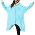 thumbnail image 1 of Giftesty Womens Homewear Clothing Women's Fashion Casual Solid Color Long Sleeve Robes, 1 of 6
